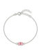 Kids Bracelet Made of Silver with Butterfly