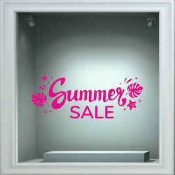 Αυτοκόλλητο Εκπτώσεων - Summer Sale 126 - Μαύρο