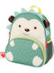 Skip Hop Zoo School Backpack For Elementary With Water Bottle Holder Green 27.9 x 12.7 x 30.5cm