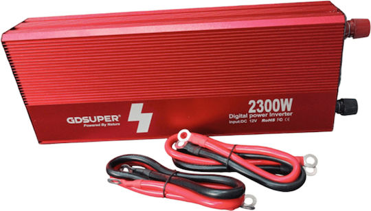 Инвертор За Автомобил 2300W За Преобразуване 12V DC В 220V AC