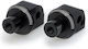 Passenger Footrest Adapters Black Bmw S1000rr '09-'26 7203n Puig