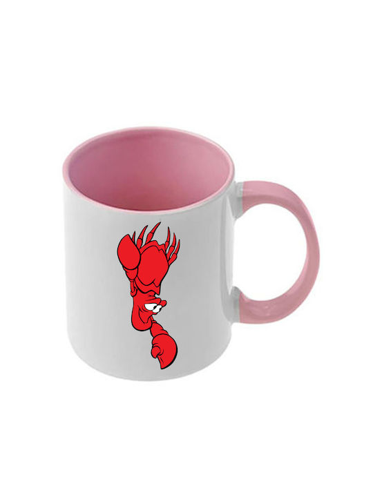 Photoretous Keramiktasse Ariel Rosa Mit Griff I...