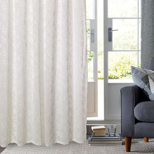 Whitegg Curtain With Grommets K0234 White 270x280cm