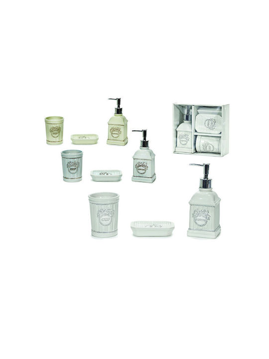 General Trade Keramik Badezimmerzubehör-Set 3 Stück
