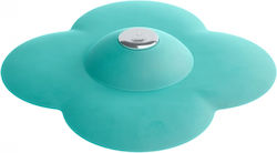Πώμα Μπάνιου Haircatcher Bloom Umbra Διαστάσεις 7.5x7.5x2.5cm Τυρκουάζ1024151-276