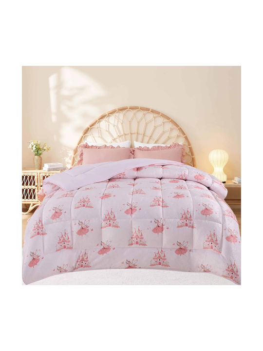 Astron Italy Kids Sherpa Comforter Single Princess Princess 160x220cm