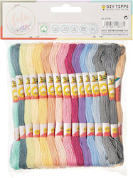 Embroidery Threads Folia 26 Colors 52 Pieces