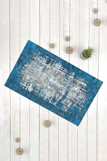 SteweHome Covoare De Intrare Antiderapant Albastru 45x70cm