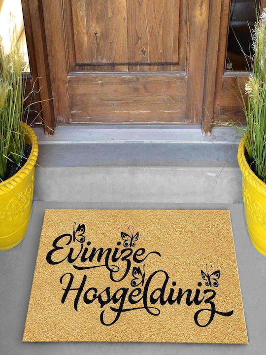 SteweHome Πατάκι Εισόδου Αντιολισθητικό Πορτοκα...