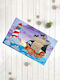 SteweHome Non-Slip Blue Doormat 70x45cm