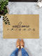 SteweHome Non-Slip Orange Doormat 70x45cm