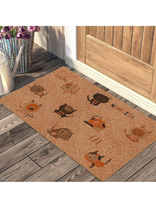SteweHome Non-Slip Multicolour Doormat Thickness 10mm