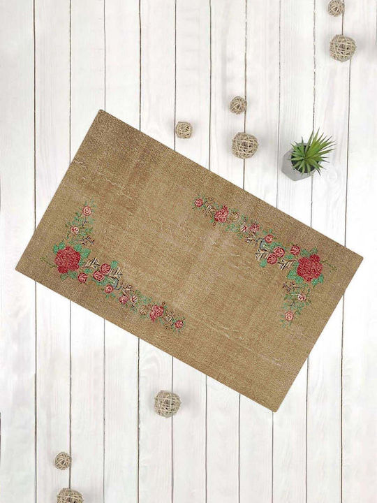SteweHome Non-Slip Beige Doormat