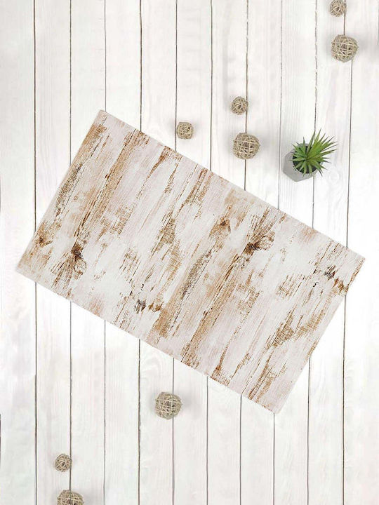 SteweHome Non-Slip Beige Doormat 45x70cm