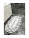 SteweHome Non-Slip Rectangular White Rug 60x100cm
