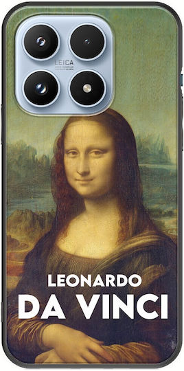 Handyhülle Leonardo Da Vinci Xiaomi 17 5g Schwarze TPU Schwarz Silikon