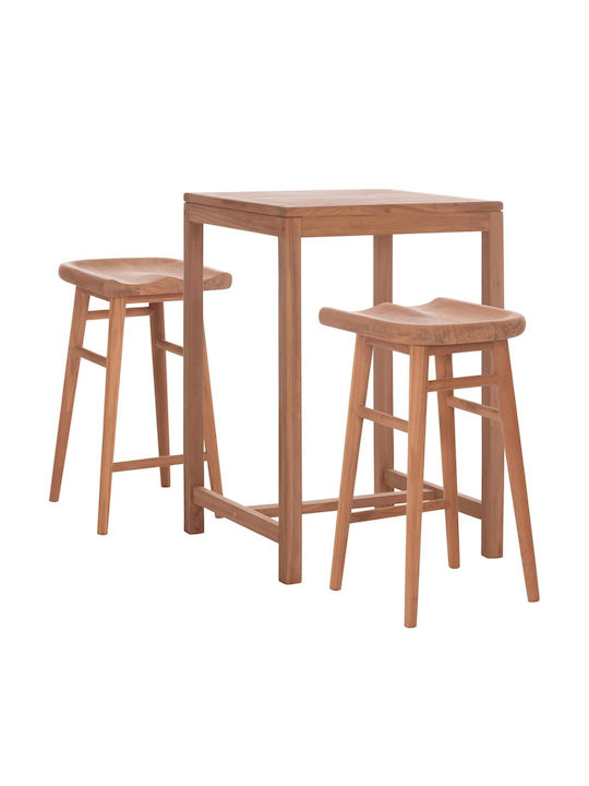 Set Bar de Exterior 3 Piese Natur