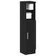 vidaXL Badezimmerschrank 20.5x22x90cm Schwarz