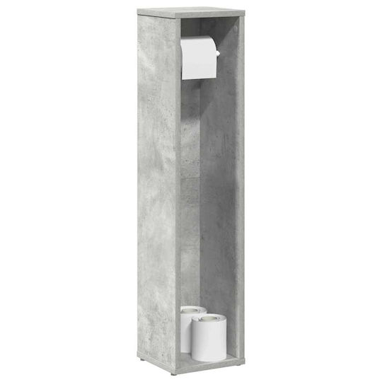 vidaXL Ντουλάπι Μπάνιου 20.5x20x90cm Γκρι