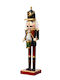 Kaemingk Christmas Wooden Nutcracker Height 25cm