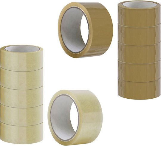 Verpackungsfolie 48mm x 66m in Braune Farbe