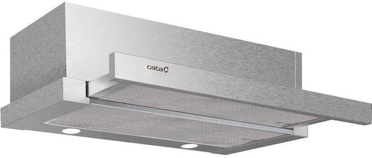 Cata Extender 600 Συρόμενος Απορροφητήρας 60cm Γκρι