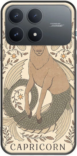 Mobile Phone Case Zodiac Capricorn Xiaomi Poco F8 Pro 5g Black TPU Black Silicone