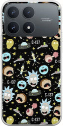 Handyhülle C-137 Rick Morty Xiaomi Poco F8 Pro 5g Flexible Tpu Transparente Silikon