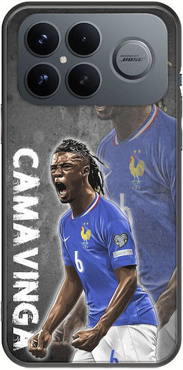 Husă Euro 2024 Eduardo Camavinga Xiaomi Poco F8 Ultra 5g Neagră TPU Silicon