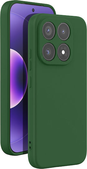 Avizar Case Xiaomi 17 Soft-touch Silicone Fast Cover Series Dark Green