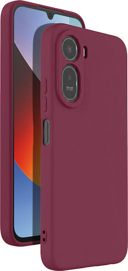 Avizar Case Redmi A7 Pro Soft-touch Silicone Fast Cover Series Bordeaux