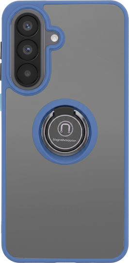 Avizar Ring Case Samsung Galaxy A57 Reinforced Protection Magnetic Bracket Blue