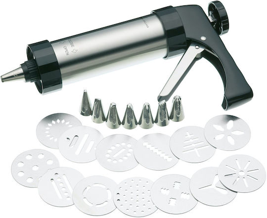 Kitchen Craft Seringă Pungi de Patiserie Metalică 22 Bucăți 5028250155504