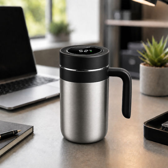 ForHome Μπουκάλι Θερμός 500ml Ασημί