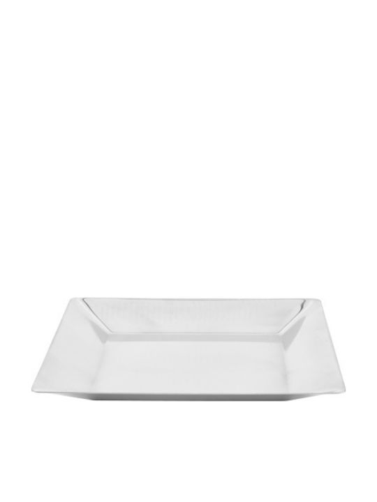 Raki Sydney Piatelă De Servire Pătrată Inox Gri 28x28cm