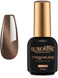 Luxorise Gel Nagellack Silk Amber Fusion Katzen...