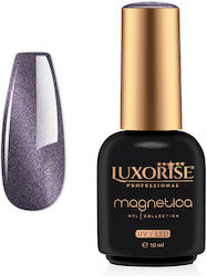 Luxorise Gel Nagellack Silk Iron Mist Katzenaug...