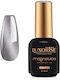 Luxorise Gel Nagellack Silk Satin Silver Katzen...