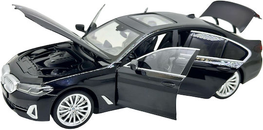 BMW G30 530li Negru LCI Scara 1:18 Model Metalic Uși Funcționale Capotă Portbagaj