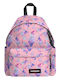 Eastpak Day Pak'r Σχολική Τσάντα Πλάτης Γυμνασίου - Λυκείου Ροζ με Θήκη για Παγούρι 24lt