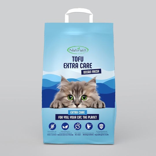 Naturalis Фитилен Пясък за Котки Tofu с Аромат Natural 2.5kg / 6l