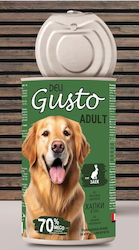 Deli Gusto Кучешки Хапки Заек В Сос Заек 1240г