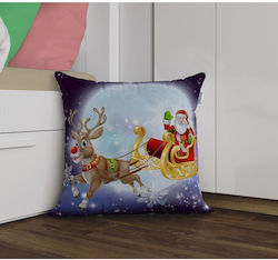 SteweHome Weihnachtsdekorative Kissen 3D Digitaldruck Thematisch Weihnachten Mehrfarbig