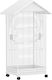 Pawhut Colivie Pentru Păsări 79x65x155cm Alb