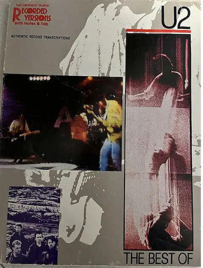 U2 Best U2 Bass Tab Tablature Book Reverb