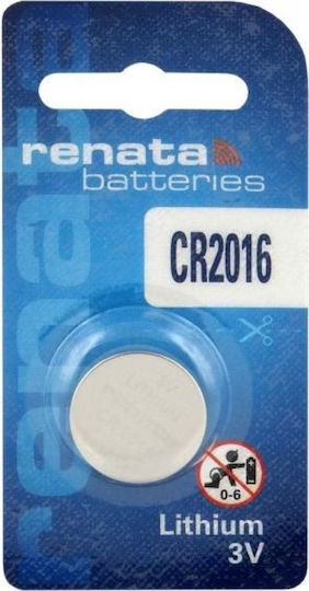 Renata Panasonic Lithium Uhrenbatterie CR2016