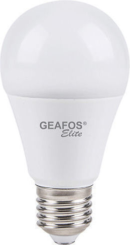 Geafos Λάμπα LED 12W για Ντουί E27 και Σχήμα A60 Θερμό Λευκό