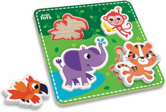 Puzzle Din Lemn Pentru Copii Pegged Kids Hits