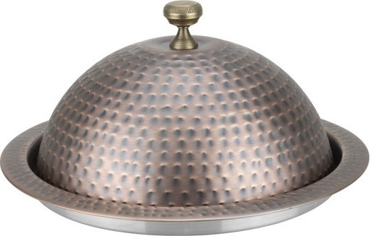 Raki Dekorative Tabletts Metallisch Rund