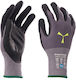 Payper Safety Gloves Gray Nitrile